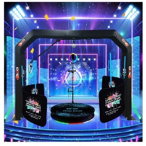 Techo holográfico: cabina de fotos giratoria de 360 ° colgada para cumpleaños, bodas y fiestas Compartir en las redes sociales - Product Image 1