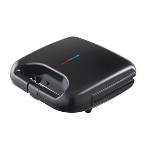 Petit appareil de cuisine domestique 3-en-1 : Grille-pain carré, gaufrier et gril électrique à sandwichs avec couvercle - Product Image 2