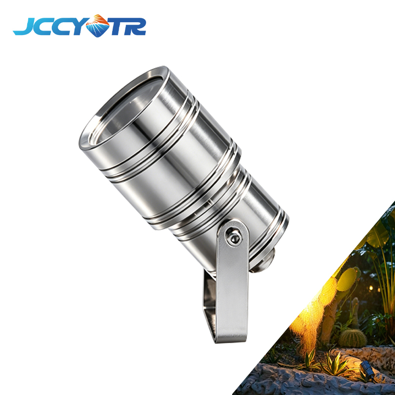 High Quality Round LED Pool Lights IP68 Rated Stainless Steel Underwater Lighting for Small Fountains Park Use 2-Year Warranty