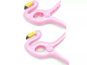 Pinces <span class=keywords><strong>à</strong></span> <span class=keywords><strong>linge</strong></span> créatives en <span class=keywords><strong>plastique</strong></span> Hot Flamingo Beach, porte-chaussures et pinces <span class=keywords><strong>à</strong></span> sac pratiques pour serviettes de plage et vêtements - Product Image 6
