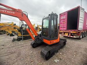 Mini-excavatrice sur chenilles Hitachi 50 d'occasion, pelle ultra-courte de 5 tonnes, ensemble complet prêt pour l'essai et l'exportation - Product Image 4