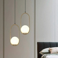 Classique Designer Chambre Décoration Lustre Cristal Moderne Plafond De Luxe Cercle Maison Or LED Pendentif Lumières