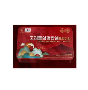 Private Label Focus Supplement Koreaanse Rode Ginseng Capsules Voor Het Stimuleren Van Het Energiegeheugen En Het Immuunsysteem
