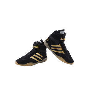 High Quality Leather Wrestling <strong>Shoes</strong> for <strong>Martial</strong> <strong>Arts</strong> and Fitness Training - Product Image 1