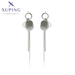 A00507743 Joyería XUPING al por Mayor, Pendientes Largos <span class=keywords><strong>de</strong></span> Moda con Borlas para Mujer - Product Image 1