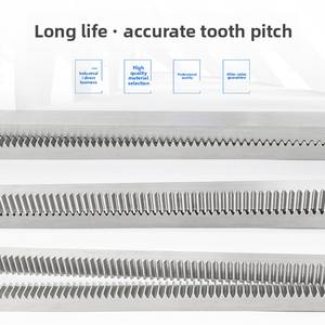 カスタマイズ可能な304ステンレス鋼リニアモーションストレートラックアンドピニオン1 1.5 <span class=keywords><strong>2</strong></span> 3 4モジュールCNCギアラック - Product Image 5
