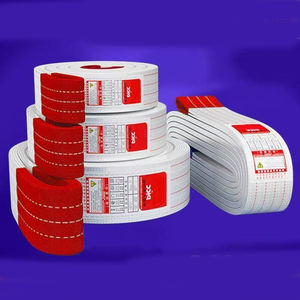 리프팅 벨트 호이스트 크레인 1톤 2톤 3톤 5톤 산업용 슬링 플랫 트레일러 로프 웨빙 슬링 허베이 중국산 - Product Image 4