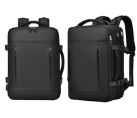 Carry on Unisex Travel Backpack Flight Approved Luggage Rucksack Casual Daypack 15.6 Inch Laptop Mochila