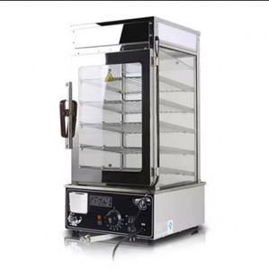 Hot Sale 4 Layers Food Steamer Cabinet showcase Dumplings 110/220V Bun Steamer Display Bun Cabinet - Product Image 1
