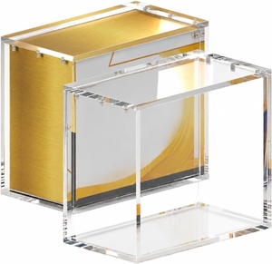 Acrylic Case Elite Trainer <b>Box</b> Protector 8mm + 5mm Thick <b>Clear</b> Acrylic Compatible with Protector Case - Product Image 1