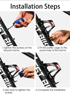 Porte-<span class=keywords><strong>bouteille</strong></span> de vélo en alliage <span class=keywords><strong>d</strong></span>'aluminium, 1 pièce, ultra léger, pour bicyclette, Cage de bicyclette - Product Image 3