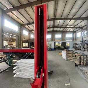 4000Kg Four Post Hydraulic & Car Lift Surface-Mount Auto Hoist Super-Long <b>Platform</b> for SUV Passenger Cars Light <b>Trucks</b> - Product Image 2