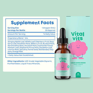 Supporto nutrizionale per Formula a base di erbe liquido Super verde diretto in fabbrica 30ml 30 porzioni - Product Image 4