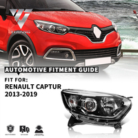 Phare avant halogène pour Captur Kaptur, phare automobile à haut lumen, 2013-2019, 260105709R 260608183R