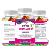 Vente directe d'usine - Gummies Keto - Favorise le contrôle du poids sain - Aide à la perte de poids et à la détoxification - Complément alimentaire