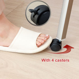 <span class=keywords><strong>Tendedero</strong></span> de ropa Estante de lavandería plegable Soporte Estación de secado de ropa <span class=keywords><strong>Tendedero</strong></span> <span class=keywords><strong>con</strong></span> <span class=keywords><strong>ruedas</strong></span> - Product Image 4