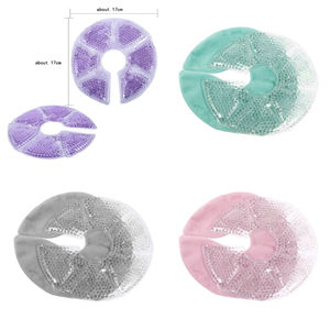 Berguling Gambar untuk Memperbesar Paket Manik-manik Gel Payudara Mewah Dingin Panas Bantuan untuk Menyusui Nyeri Mastitis Pembesaran - Product Image 2
