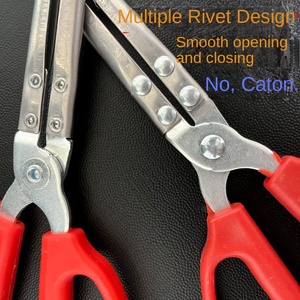 Pinza para Cangrejos, Alicates para Peces, Pinza para Carpas, Acero Inoxidable, Duradera, Ecológica, para Uso en Arroyos, Color Rojo - Product Image 6