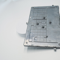 Cadre métallique pour boîtier de panneau de commande électronique automobile, support de panneau en aluminium moulé sous pression usiné CNC, fabrication OEM ODM sur mesure