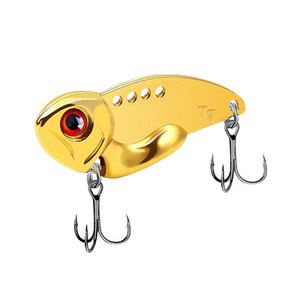 OEM 7g 10g 12g 15g <span class=keywords><strong>Article</strong></span> <span class=keywords><strong>De</strong></span> Peche Offre Spéciale 3D YEUX Métal Dur Vibrations Vib Lame Leurre Lame Hardbait - Product Image 3