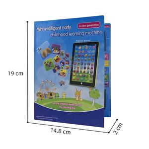 Tablette éducative tactile et sonore pour enfants, machine d'apprentissage portable <span class=keywords><strong>en</strong></span> ABS, version anglaise pour enfants, avec batterie longue durée unisexe - Product Image 6