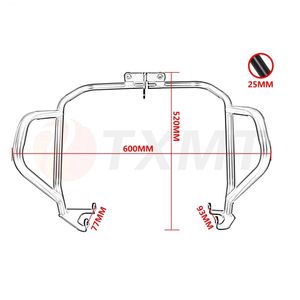 Protections latérales de carrosserie pour moto, barre de protection contre les chutes pour <span class=keywords><strong>KAWASAKI</strong></span> <span class=keywords><strong>Versys</strong></span> <span class=keywords><strong>650</strong></span> <span class=keywords><strong>2022</strong></span> 2023 - Product Image 4