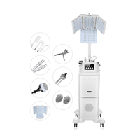 2024z Machine de thérapie par lumière rouge à 261 perles laser cylindriques pour la repousse rapide des cheveux, masseur de tête, brosse pour cuir chevelu, masajeador capilar