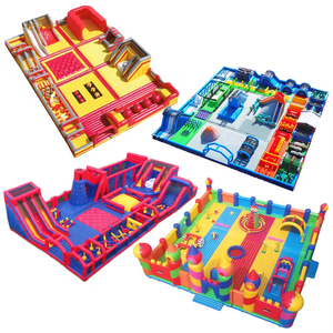 Nuevo Tobogán Temático para Interiores y Exteriores, Castillo Inflable, Equipo de Juego para Padres e Hijos, Parque Infantil Portátil de PVC - Product Image 5