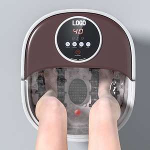 Entspannender, faltbarer, tragbarer, beheizter Fuß<span class=keywords><strong>massage</strong></span>-Behälter mit Musikfunktion und Tragegriff - Product Image 2