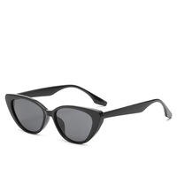 Haut de gamme mode tendance Cat's Eye lunettes de soleil hommes rose femmes marron lunettes UV400 optique polyvalent tout-match Style-modèle 1063