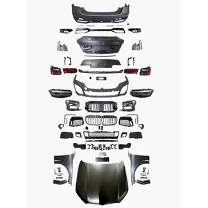 सामने बम्पर ग्रिल के साथ बीएमडब्ल्यू के लिए 7 श्रृंखला F01 F02 ट्यूनिंग भागों के लिए उच्च गुणवत्ता कार सामान ऑटो शरीर Kitl पीपी सामग्री