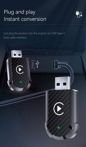 Cable a inalámbrico CarPlay <span class=keywords><strong>Dongle</strong></span> Adaptador <span class=keywords><strong>USB</strong></span> CarPlay Inalámbrico Android Auto Carplay Ai Box - Product Image 2