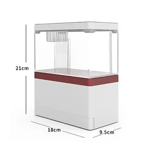 Zaohetian USB interface ecological aquarium LED light with filter system in Indonesia