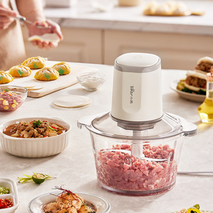 Picadora de carne Bear de 2L, picadora eléctrica, procesador de alimentos, electrodoméstico de cocina - Product Image 1