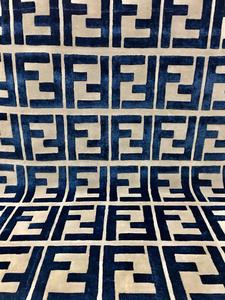 Alfombra Moderna de Diseño Geométrico, Alfombra de Lana Hecha a Mano para Sala de Estar u Hotel - Product Image 2