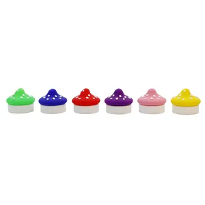 Psychedelic Mushroom Silicone Jar 5ml Portable Storage Container Multi-function Silicone Container 14g