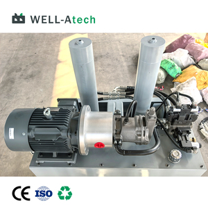 Dọc công nghiệp phế liệu nhôm chất thải giấy nhựa pet chai carton Máy đầm Báo Chí <span class=keywords><strong>Baler</strong></span> máy - Product Image 4