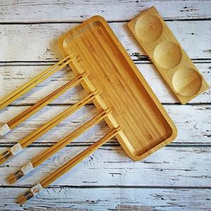 Máy Làm <span class=keywords><strong>Sushi</strong></span> <span class=keywords><strong>11</strong></span> Chiếc Dụng Cụ Làm <span class=keywords><strong>Sushi</strong></span> Bằng Tre Bộ Con Lăn Phục Vụ Bàn Chải Cơm Bộ Ba Đĩa Nước Sốt - Product Image 1