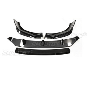 Alerón Delantero para BMW X6 G06 M Sport 2020 2021 2022 2023, Protector de Parachoques Delantero Negro Brillante, Divisor Inferior - Product Image 5