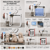 Printer 3D Ekstrusi Pelet Industri FGF 1000x1000x1000mm yang Hemat Biaya dengan Akurasi Tinggi dan Produksi Cepat