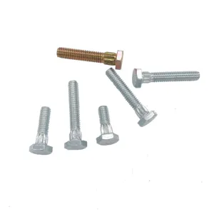Hot Sale m8 hex bolt with knurled for Mechanical Equipment ISO9001