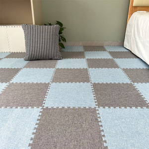 Schattige Tatami Stijl Vierkante <span class=keywords><strong>Mat</strong></span> Harige Vloermatten Vierkanten Puzzel Pluizige Tapijten Voor Slaapkamer - Product Image 5