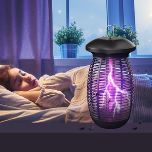 <span class=keywords><strong>Lampe</strong></span> anti-moustique électrique <span class=keywords><strong>UV</strong></span> LED rechargeable par USB personnalisée Tueur d'insectes ABS Fly Zapper avec crochet Conception solide pour le marché américain - Product Image 1