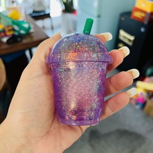 Squishies Boba Tea Cup Maltose à Rebond Lent, Jouet Sensoriel Anti-Stress à Presser Doucement pour Soulager l'Anxiété, Cadeaux, Entrepôt USA - Product Image 6