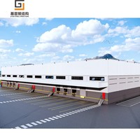 Edificio Industrial Prefabricado de Diseño Moderno, Estructura Metálica de Acero para Taller