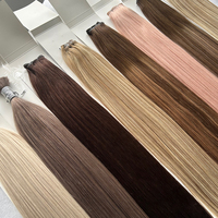 Trame de cheveux vierges Genius Extensiones Cabello Humano de haute qualité