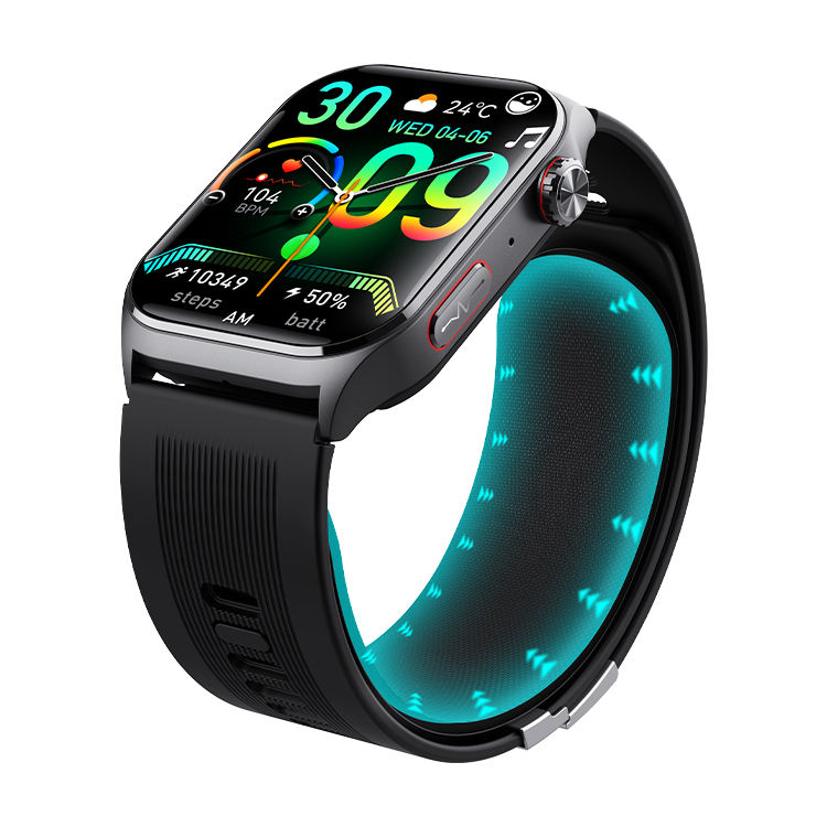 Air Pump Blood Pressure F520 ECG Health Tracker Smart Watch