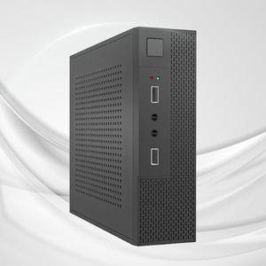 Nuevo <span class=keywords><strong>PC</strong></span> de escritorio <span class=keywords><strong>Mini</strong></span> <span class=keywords><strong>ITX</strong></span>/MicroATX carcasa Horizontal de plástico refrigeración eficiente para placa base de 17cm X 17cm ventilador de puerto frontal USB Stock - Product Image 1