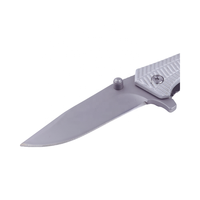 Draagbare Roestvrijstalen Opvouwbare Utility Mes Outdoor Camping Dagelijks Gebruik Survival Pocket Mes Met Aluminium Handvat