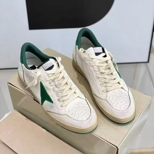 High Quality Genuine Leather Mesh Lace Up Flexible Anti Slip Waterproof Sports Shoes Trendy Fashion Dirty Casual Shoes Retro - Product Image 2